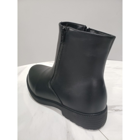 NEW NO‎ BOX Size 10 5E EXTRA WIDE Propet Troy Men\'s Boots n Black MBA005L main image 4
